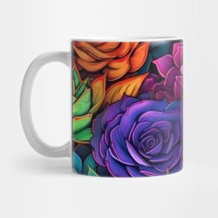 Succulents and cacti pattern Mug